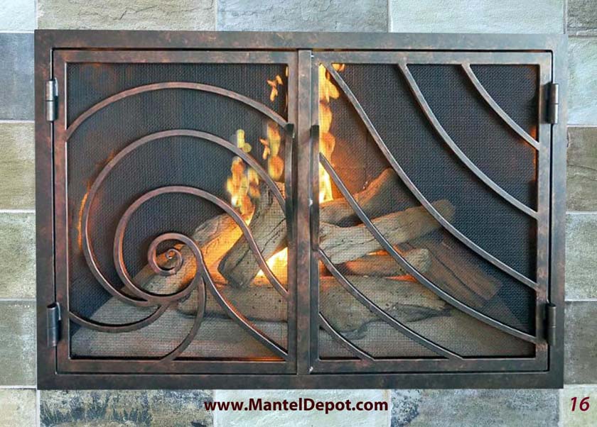 Fireplace Door FD016