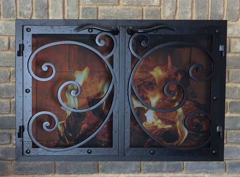 Fireplace Door FD018