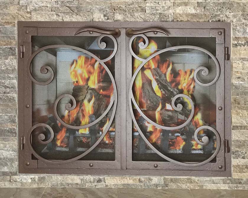 Fireplace Door FD018