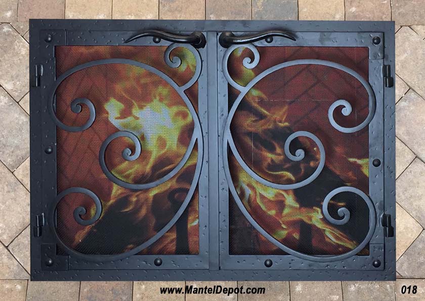 Fireplace Door FD018