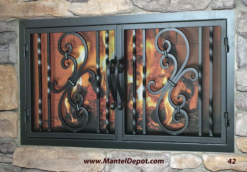 Fireplace Door FD042