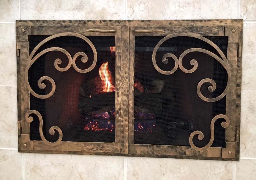 Fireplace Door FD074