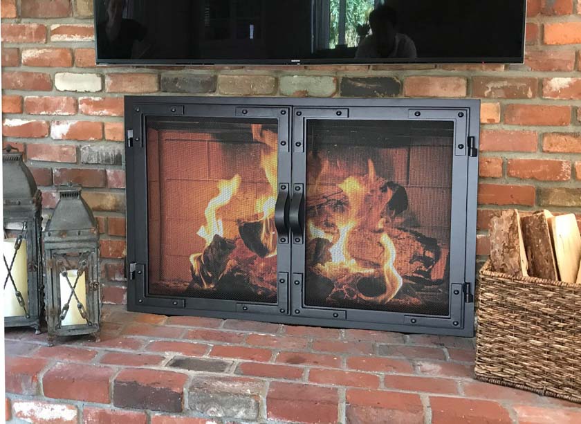 Fireplace Door FD078