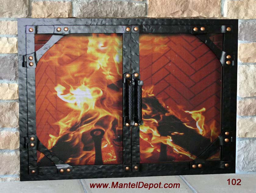 Fireplace Door FD0102