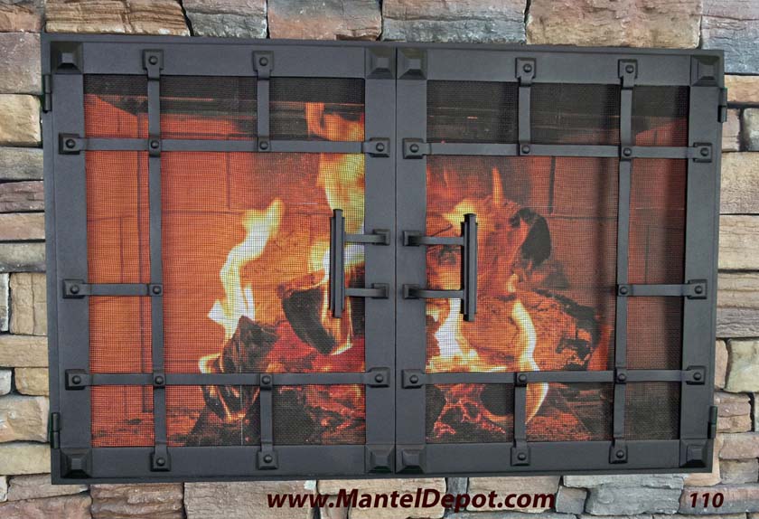 Fireplace Door FD0110 CloseUp