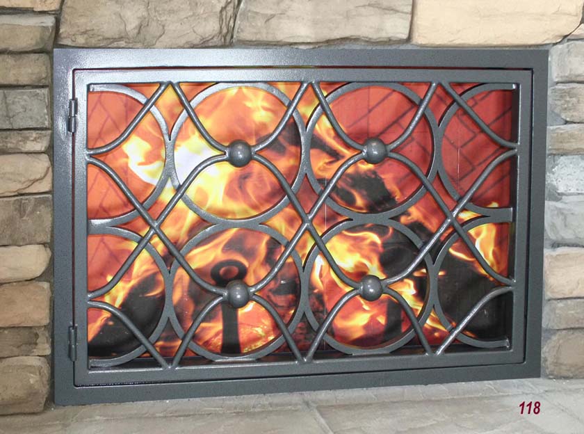 Fireplace Door 118