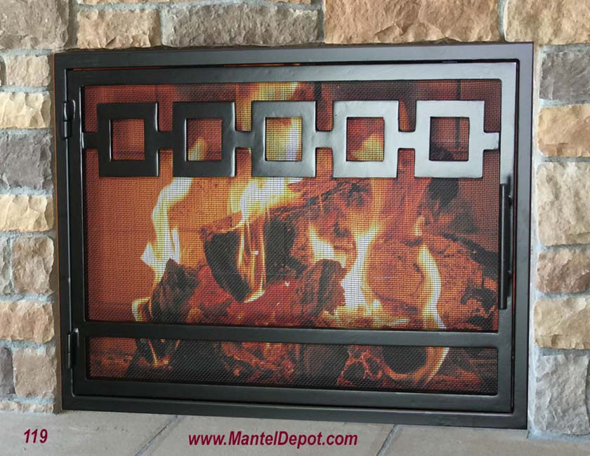 Fireplace Door 119
