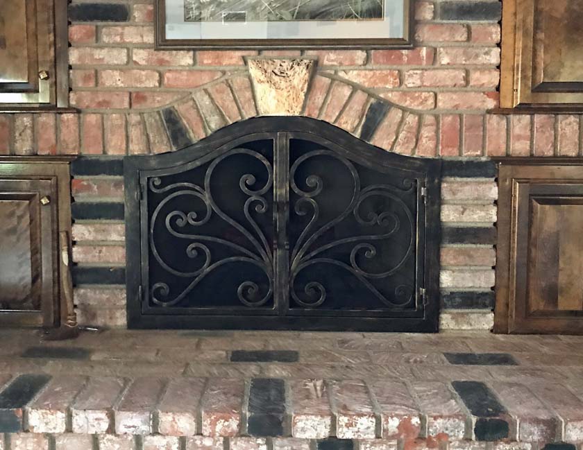 Fireplace Door 129