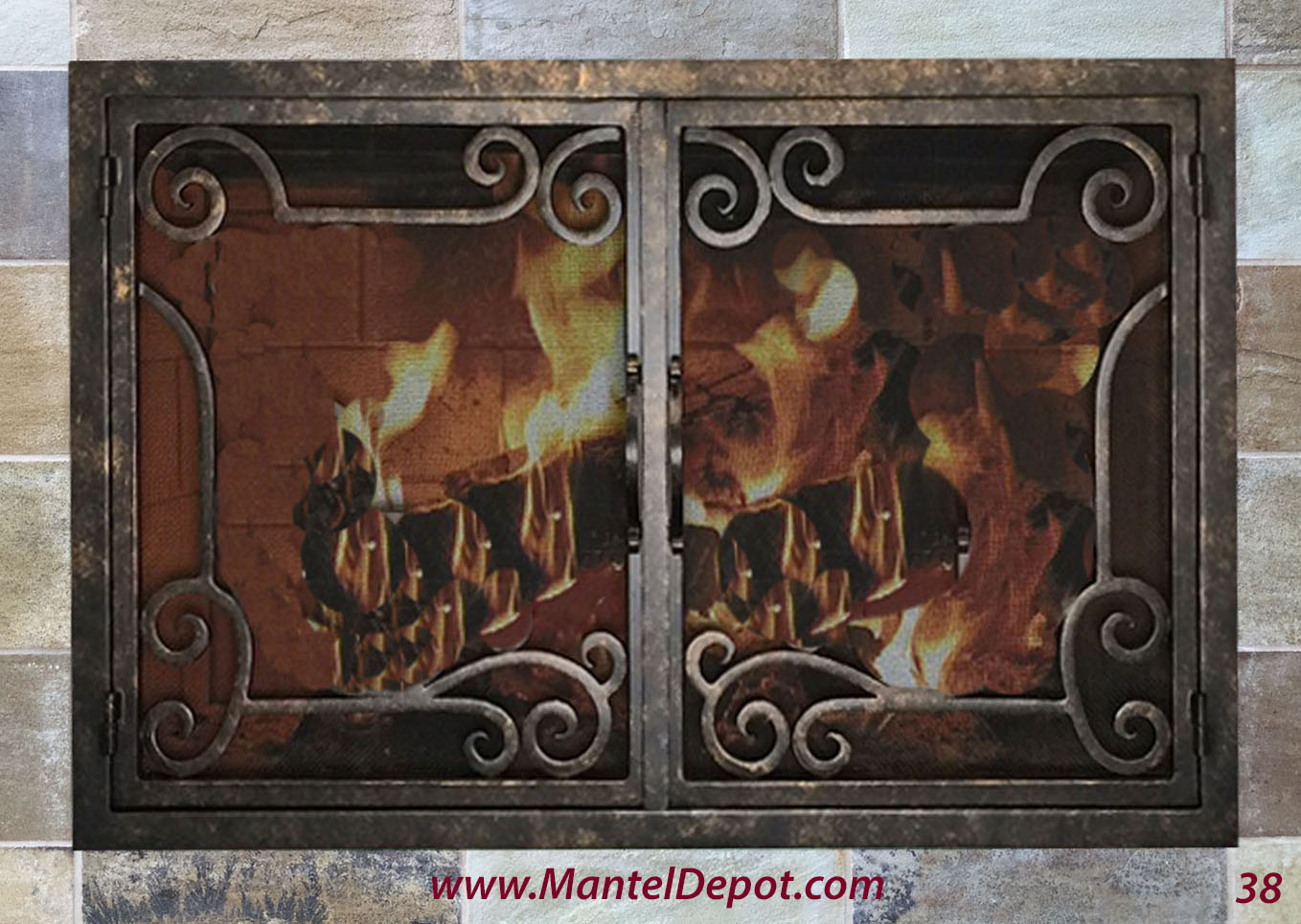 Fireplace Door 38