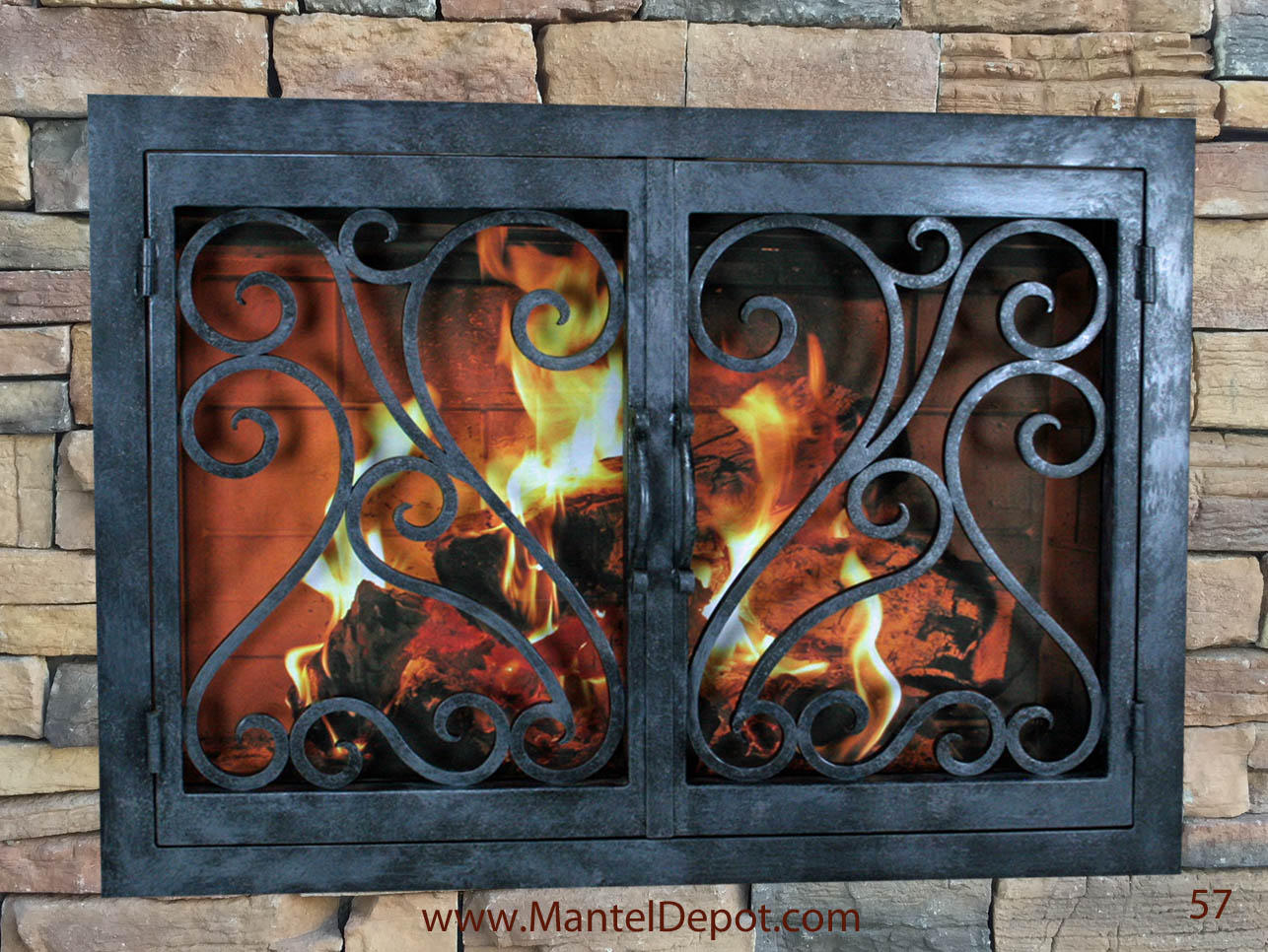Fireplace Door 57