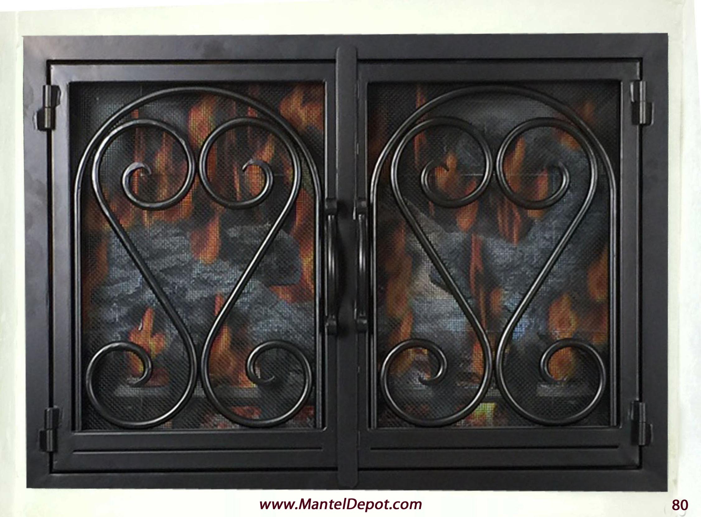 Fireplace Door 80