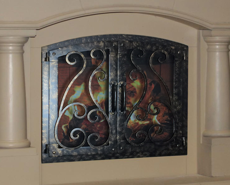 Fireplace Door 86