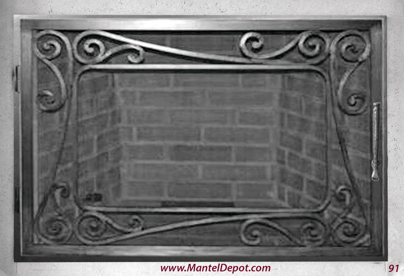 Fireplace Door 91