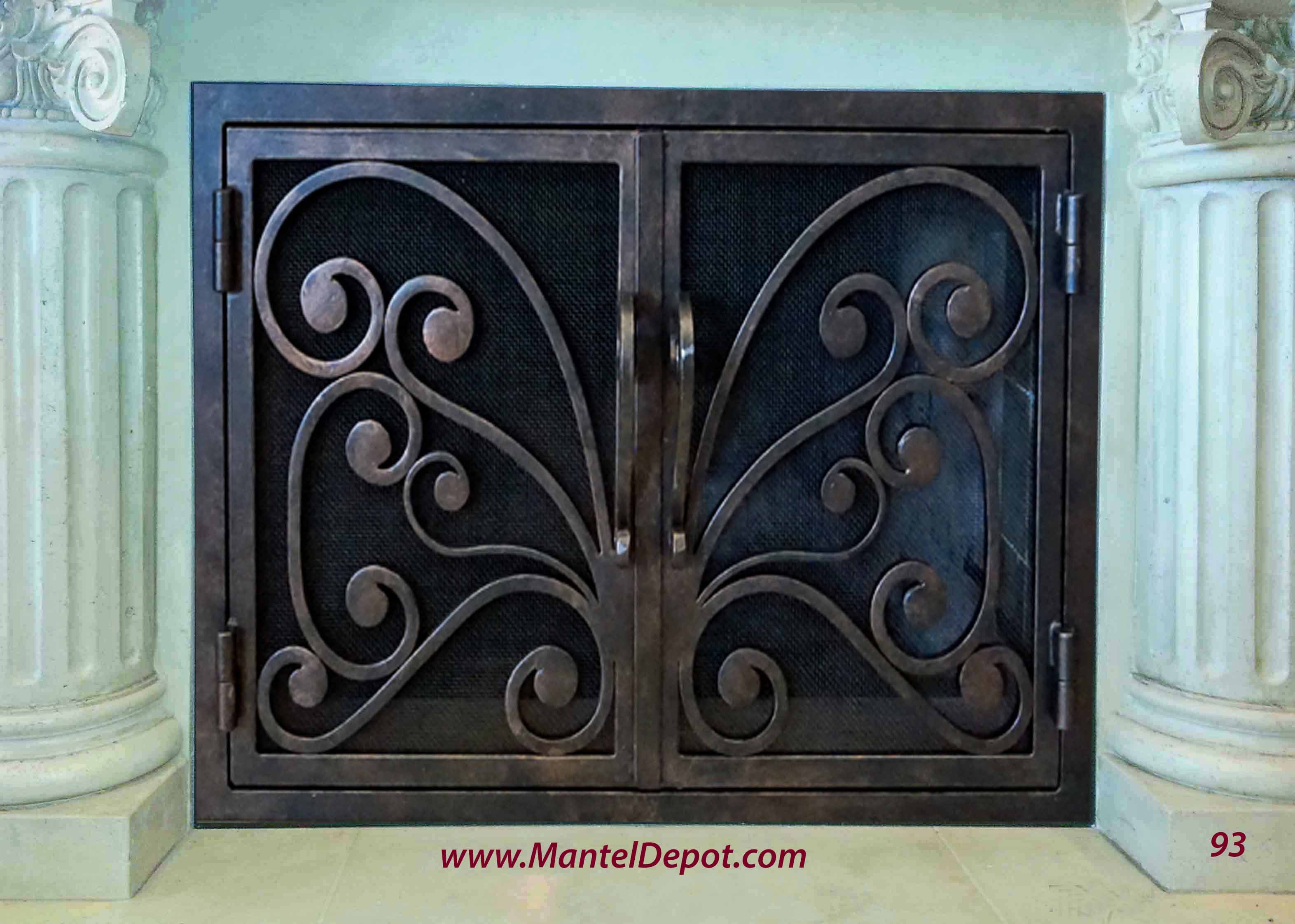 Fireplace Door 93