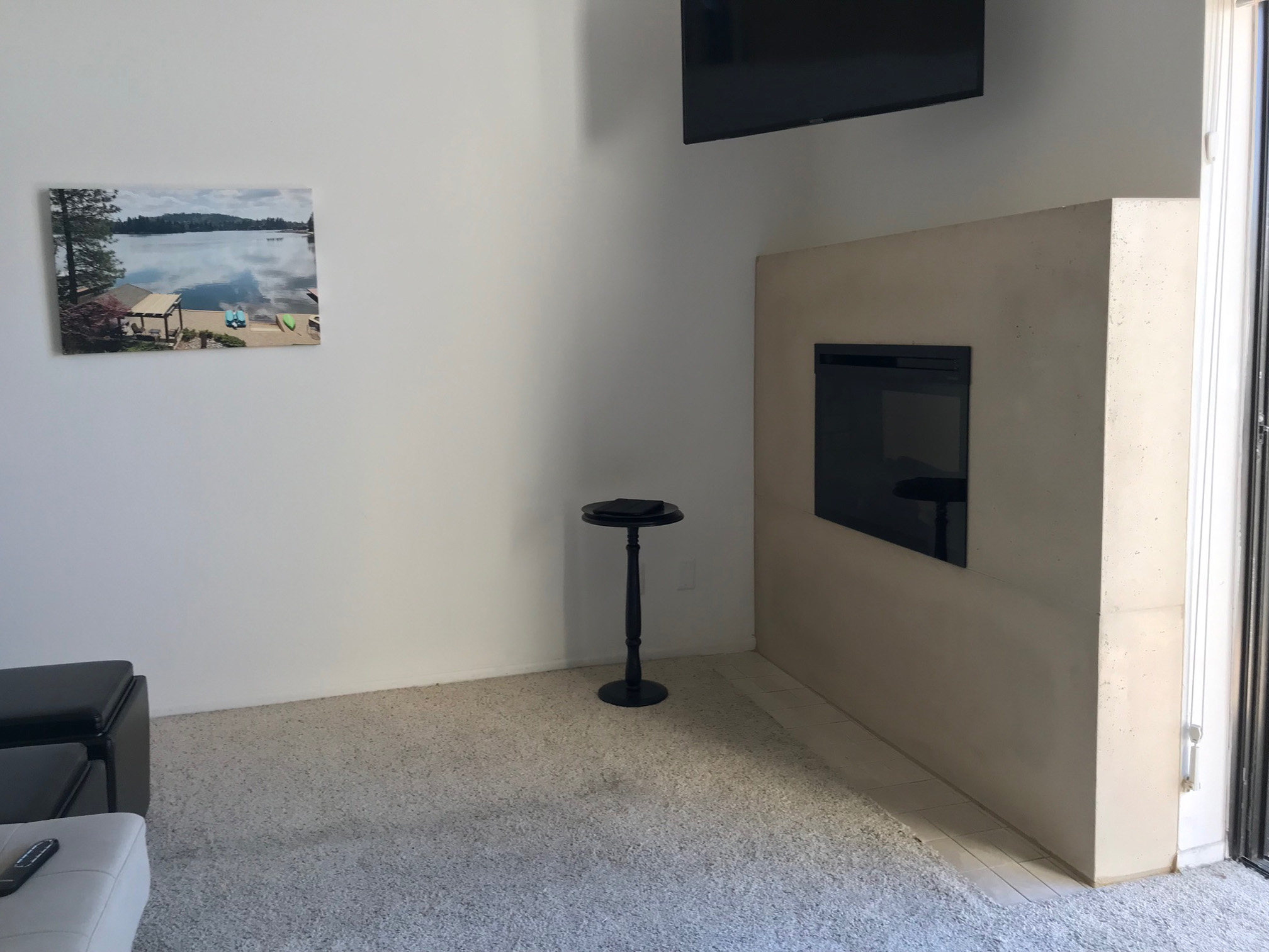 Fireplace mantel picture